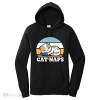 Cat Lovers Gift Nap Lover Sleepy Cute Kawaii Cat Naps Women's Hoodie thumb 0