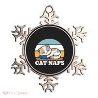 Cat Lovers Gift Nap Lover Sleepy Cute Kawaii Cat Naps Ornament thumb 0