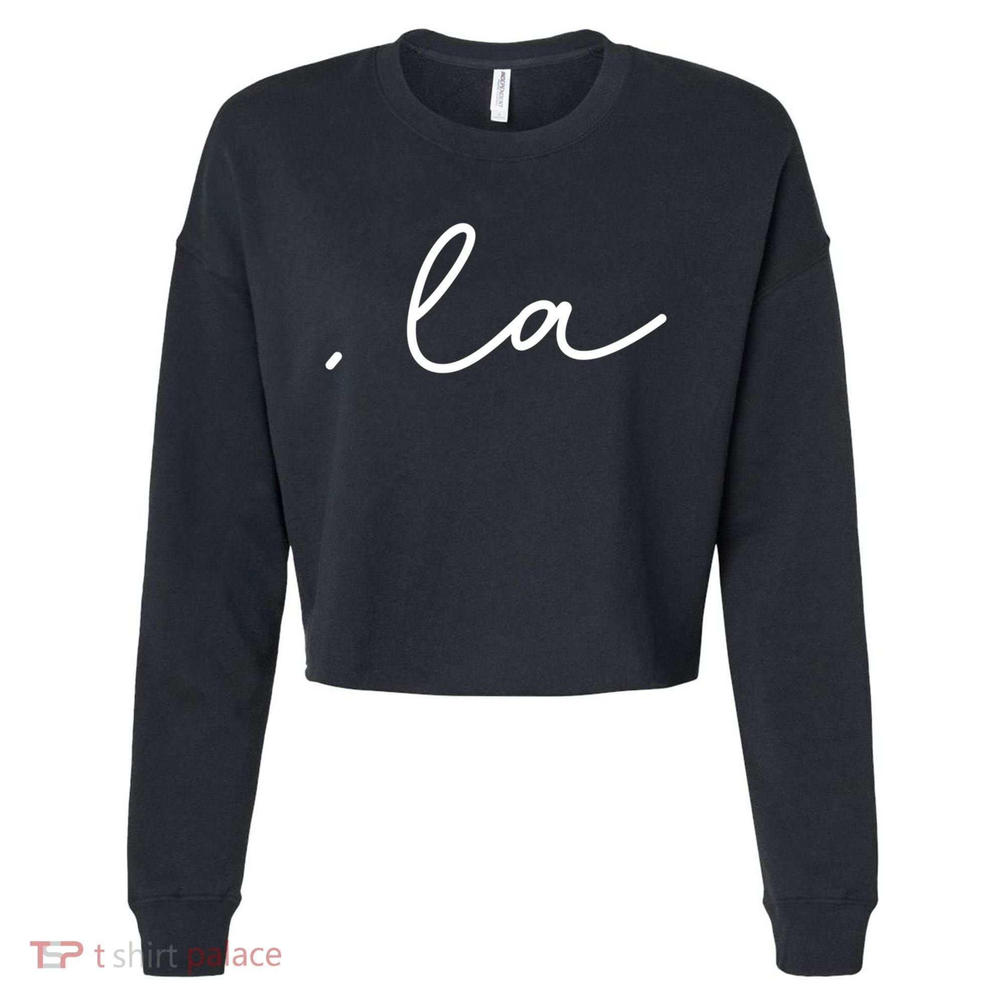 Comma La Gift Cropped Pullover Crew