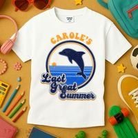 Carole's Last Great Summer Kids T-Shirt thumb 3