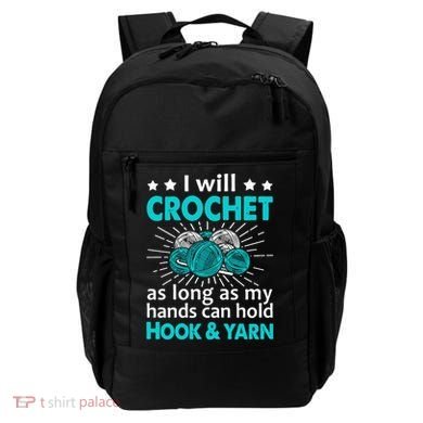 Crocheting Lover Gift Crocheting Funny Yarn Great Gift Backpack