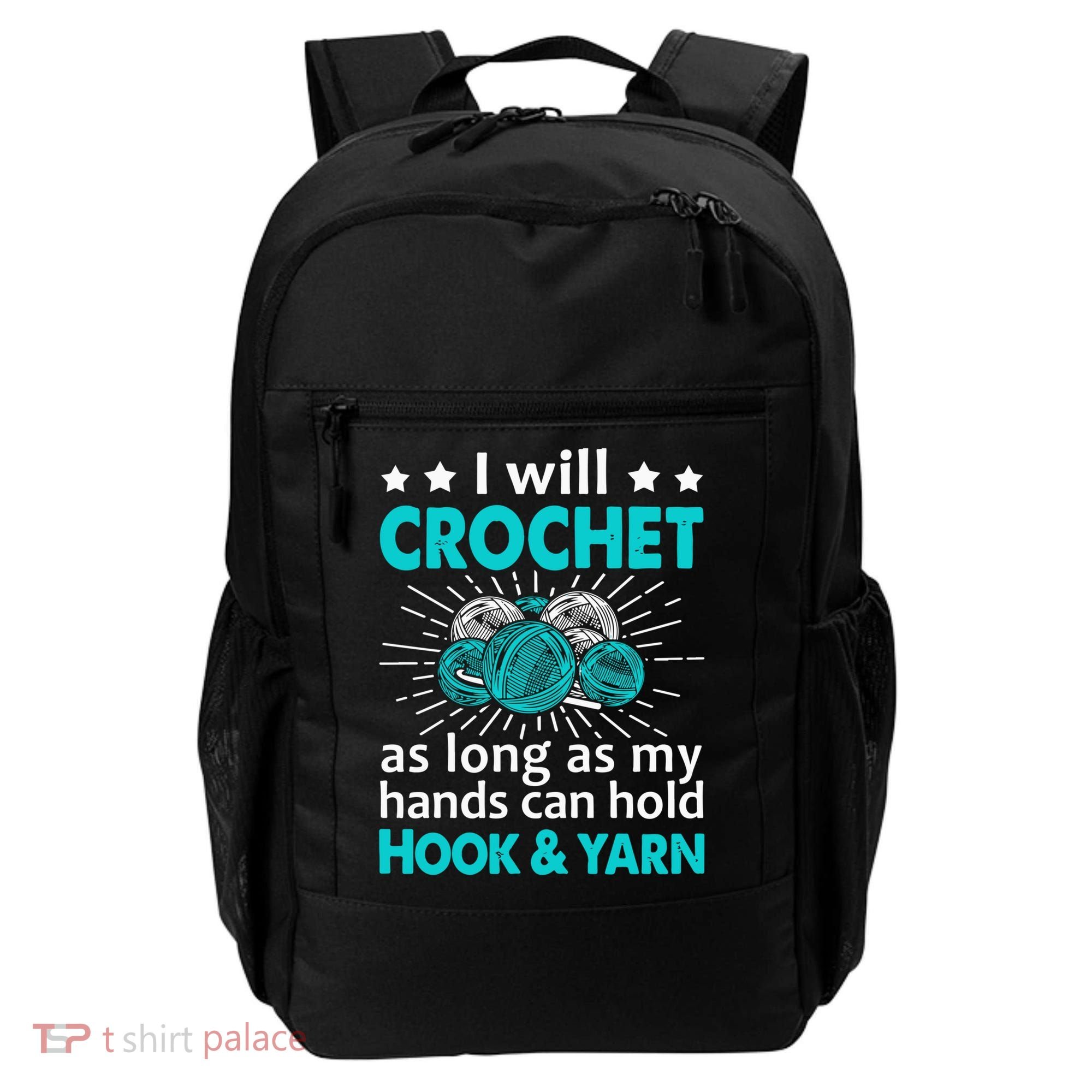 Crocheting Lover Gift Crocheting Funny Yarn Great Gift Backpack