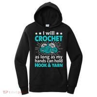 Crocheting Lover Gift Crocheting Funny Yarn Great Gift Women's Hoodie thumb 0