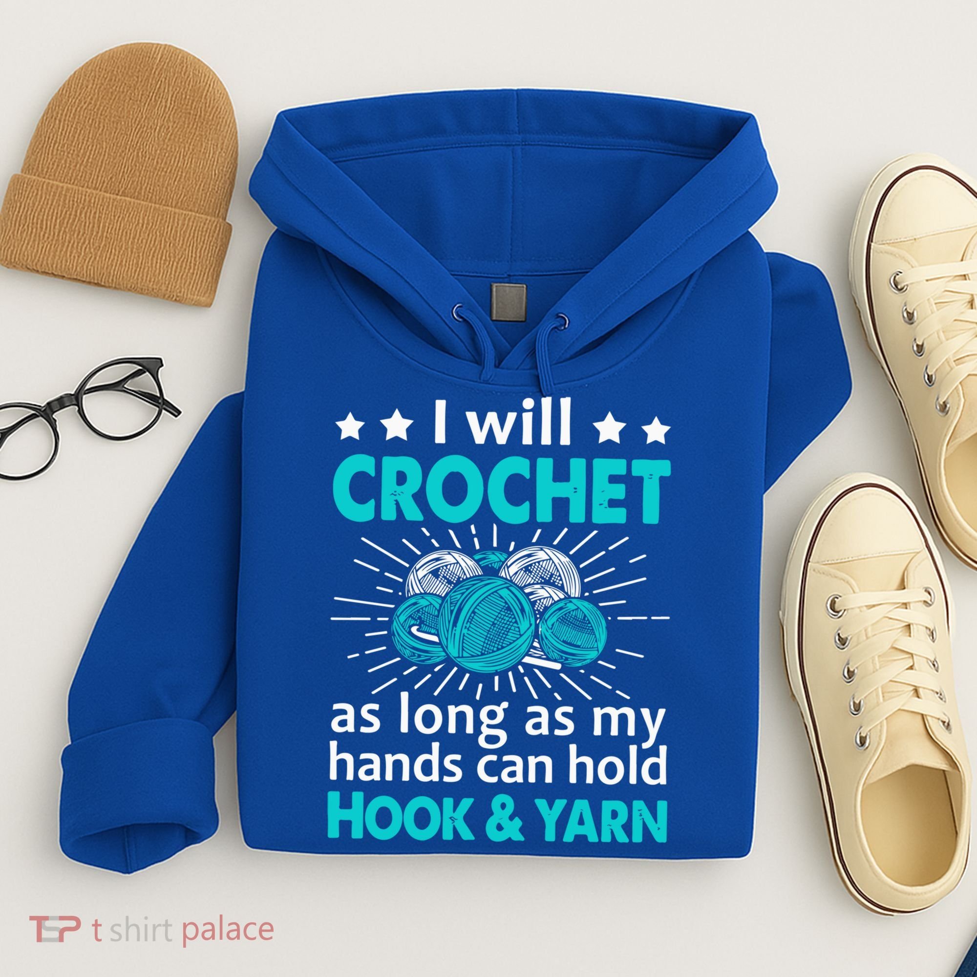 Crocheting Lover Gift Crocheting Funny Yarn Great Gift Hoodie