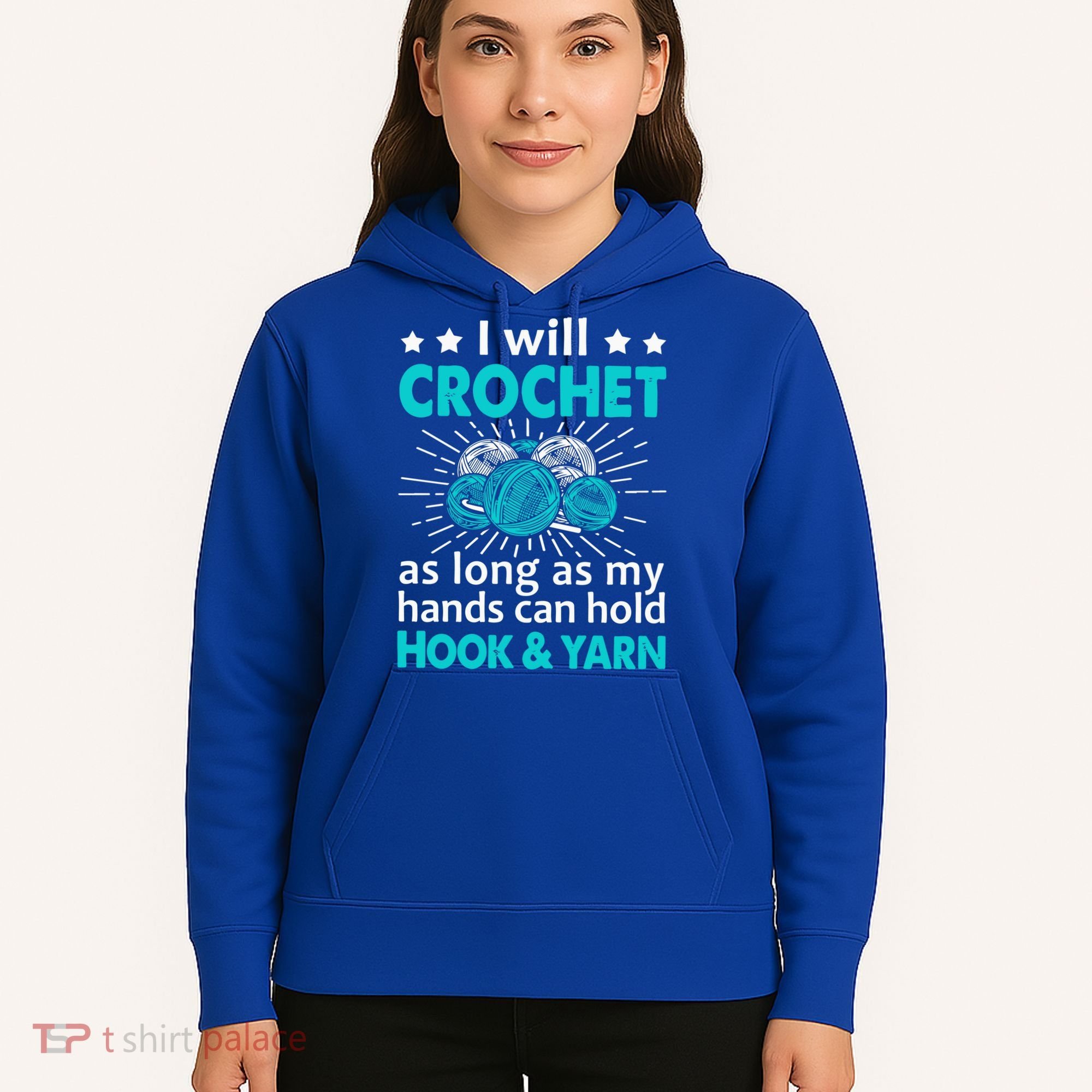 Crocheting Lover Gift Crocheting Funny Yarn Great Gift Hoodie