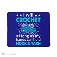 Crocheting Lover Gift Crocheting Funny Yarn Great Gift Mousepad thumb 0