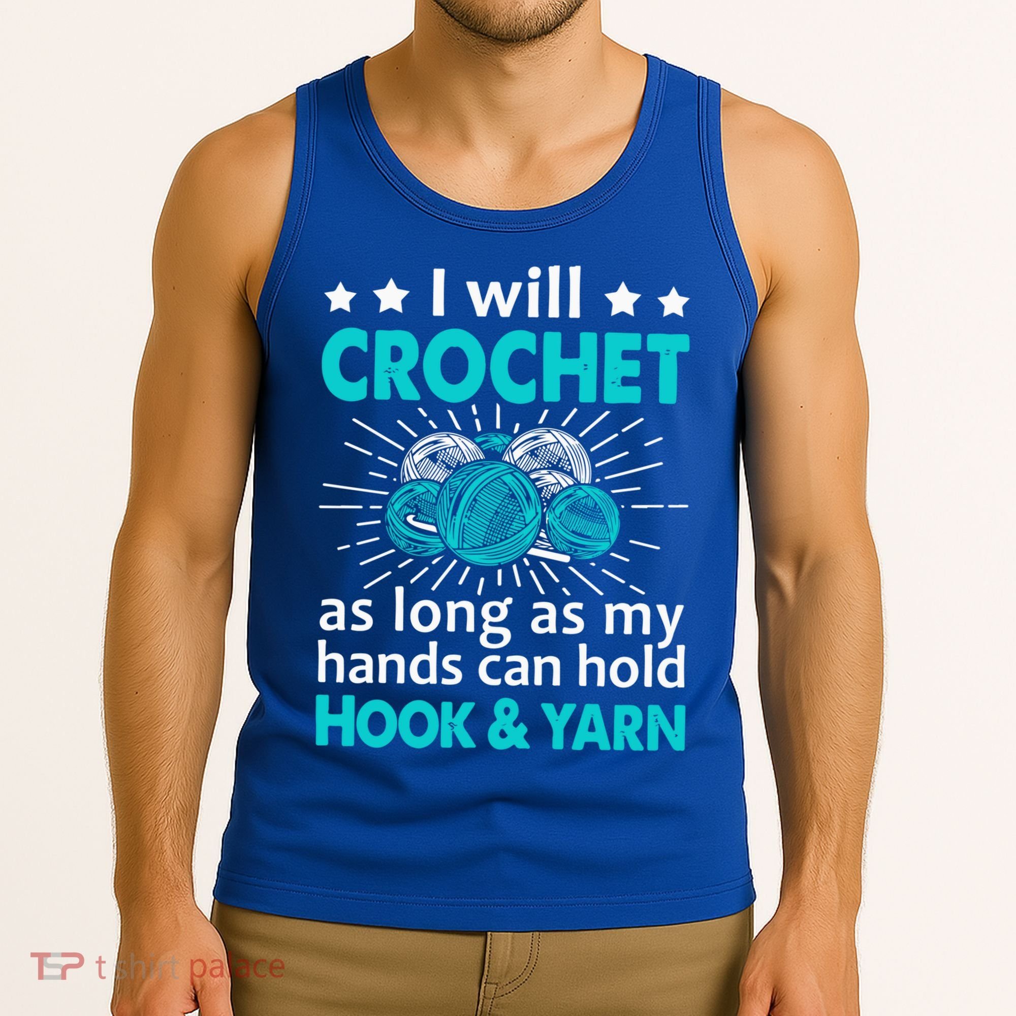 Crocheting Lover Gift Crocheting Funny Yarn Great Gift Tank Top