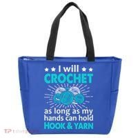 Crocheting Lover Gift Crocheting Funny Yarn Great Gift Tote Bag thumb 0