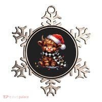 Christmas Lights Highland Cow Ornament thumb 0