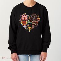 Circus Love Heart Ringmaster Party Circus Women's Sweatshirt thumb 0