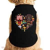 Circus Love Heart Ringmaster Party Circus Doggie Tank thumb 0