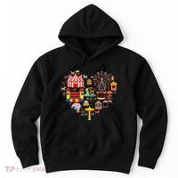 Circus Love Heart Ringmaster Party Circus Hoodie thumb 0