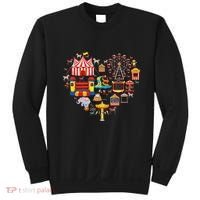 Circus Love Heart Ringmaster Party Circus Sweatshirt thumb 0