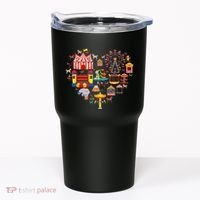 Circus Love Heart Ringmaster Party Circus Tumbler thumb 0
