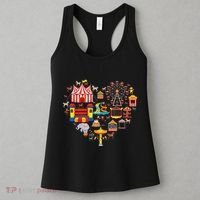 Circus Love Heart Ringmaster Party Circus Women's Tank Top thumb 3