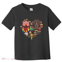 Circus Love Heart Ringmaster Party Circus Toddler T-Shirt thumb 0