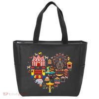 Circus Love Heart Ringmaster Party Circus Tote Bag thumb 0