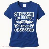 Chicken Lover Hen Poultry Farmer Rooster Fow Chicks Cockerel Great Gift Women's T-Shirt thumb 0