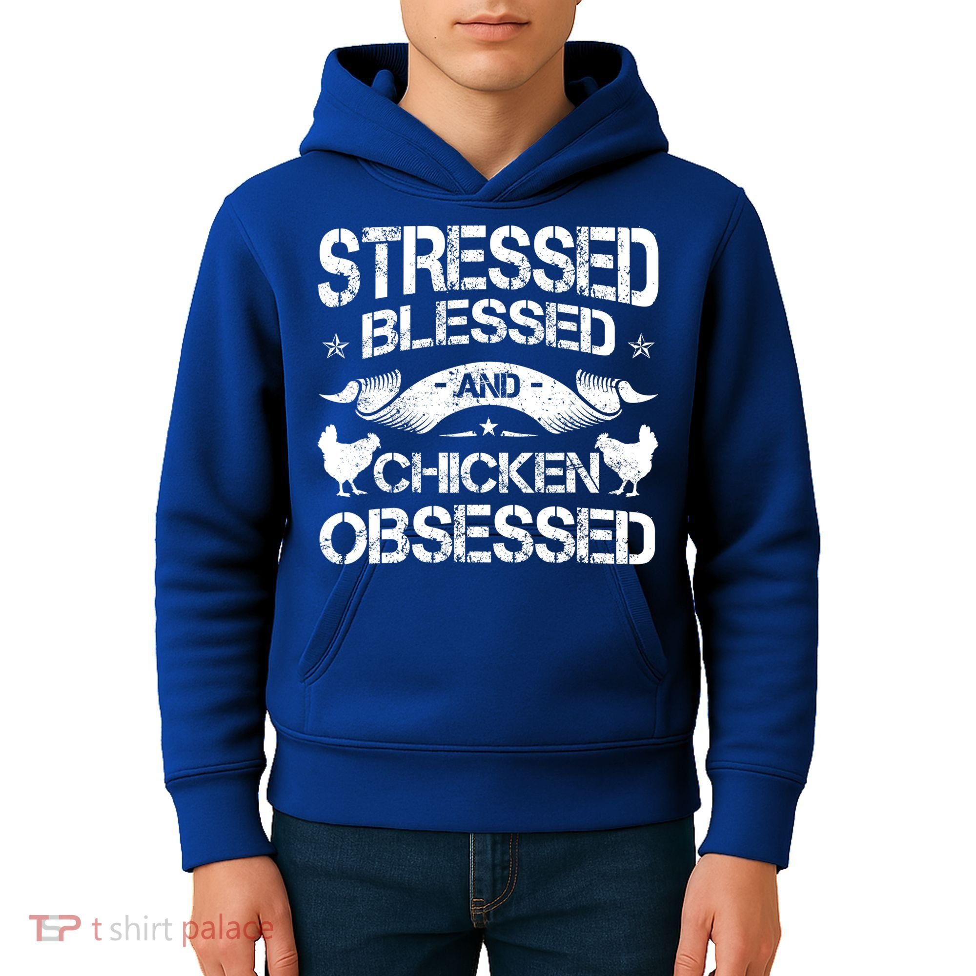Chicken Lover Hen Poultry Farmer Rooster Fow Chicks Cockerel Great Gift Kids Hoodie