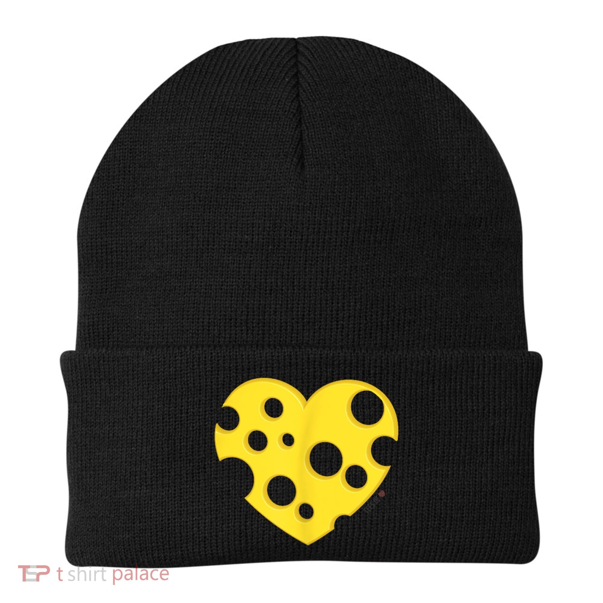 Cheese Love Heart Pocket. Holey Cheese Beanie