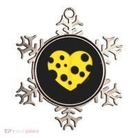 Cheese Love Heart Pocket. Holey Cheese Ornament thumb 0