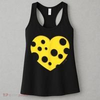 Cheese Love Heart Pocket. Holey Cheese Women's Tank Top thumb 3
