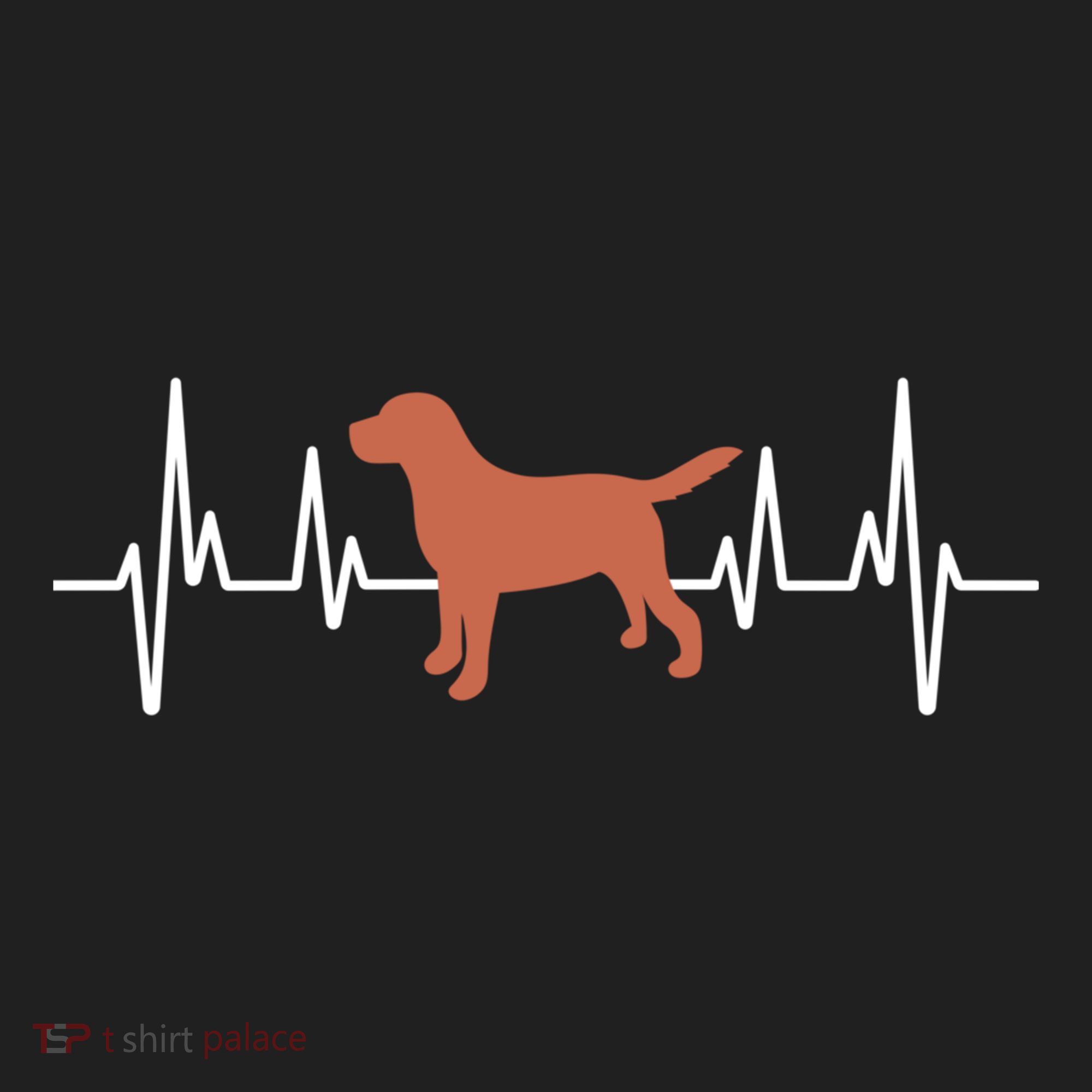 Chocolate Lab Heartbeat Valentine's Dog Labrador Retriever Cool Gift Women's Sweatshirt