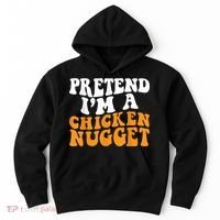 Chicken Lazy Halloween Costume Pretend I'M A Chicken Nugget Hoodie thumb 0
