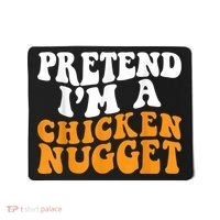 Chicken Lazy Halloween Costume Pretend I'M A Chicken Nugget Mousepad thumb 0
