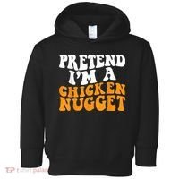 Chicken Lazy Halloween Costume Pretend I'M A Chicken Nugget Toddler Hoodie thumb 0