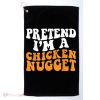 Chicken Lazy Halloween Costume Pretend I'M A Chicken Nugget Golf Towel thumb 0