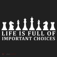 Chess Life Is Full Of Important Choices Women's Sweatshirt thumb 2