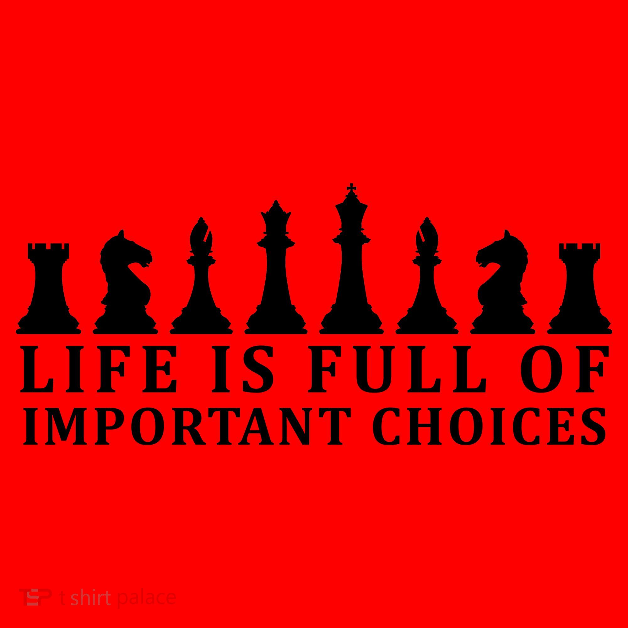 Chess Life Is Full Of Important Choices Santa Hat