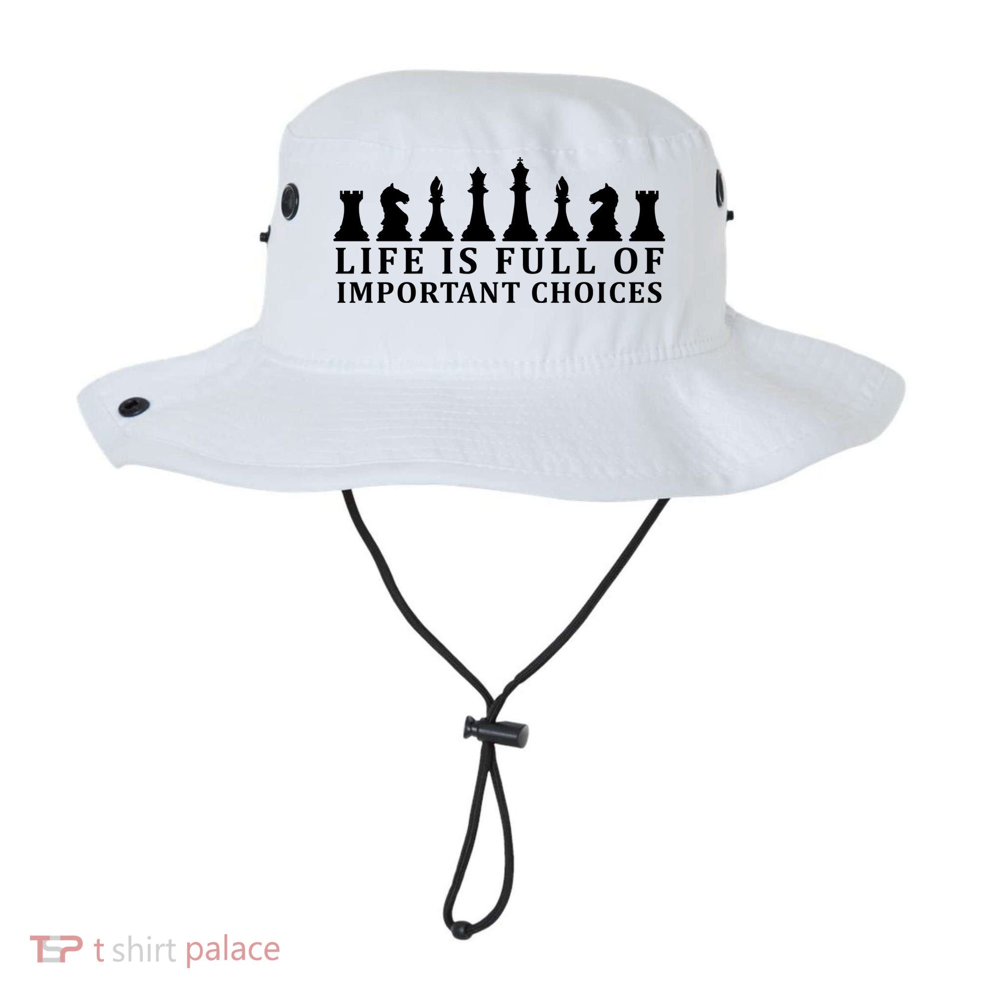 Chess Life Is Full Of Important Choices Bucket Hat