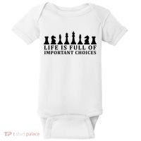 Chess Life Is Full Of Important Choices Baby Bodysuit thumb 0