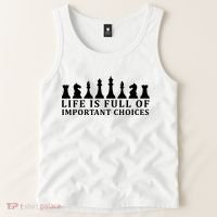 Chess Life Is Full Of Important Choices Tank Top thumb 2