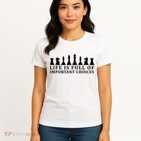 Chess Life Is Full Of Important Choices Women's T-Shirt thumb 4