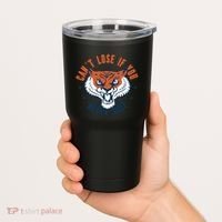 Can't Lose If You Never Quit Tiger Hustle Motivation Tumbler thumb 2