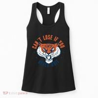 Can't Lose If You Never Quit Tiger Hustle Motivation Women's Tank Top thumb 0