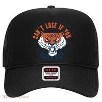 Can't Lose If You Never Quit Tiger Hustle Motivation Hat thumb 0