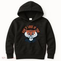 Can't Lose If You Never Quit Tiger Hustle Motivation Kids Hoodie thumb 0
