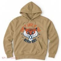Can't Lose If You Never Quit Tiger Hustle Motivation Hoodie thumb 0