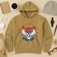 Can't Lose If You Never Quit Tiger Hustle Motivation Hoodie thumb 3