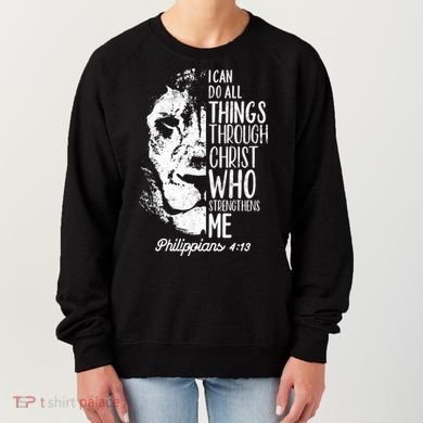 Christian Lion I Can Do All Things Philippians 4 13 Gift Women's Sweatshirt