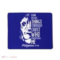 Christian Lion I Can Do All Things Philippians 4 13 Gift Mousepad thumb 0