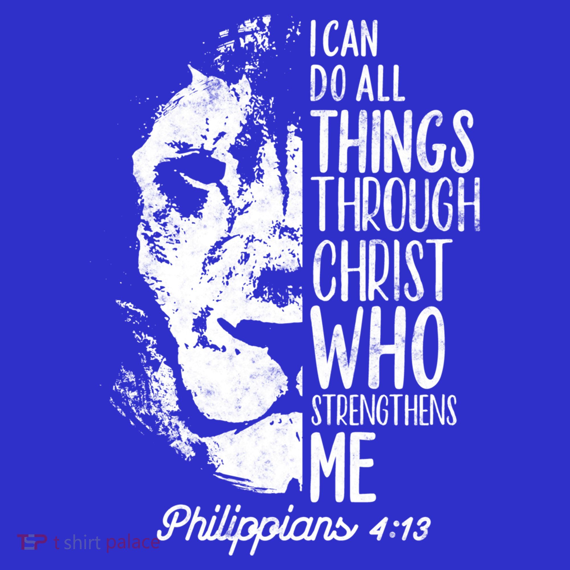 Christian Lion I Can Do All Things Philippians 4 13 Gift Mousepad