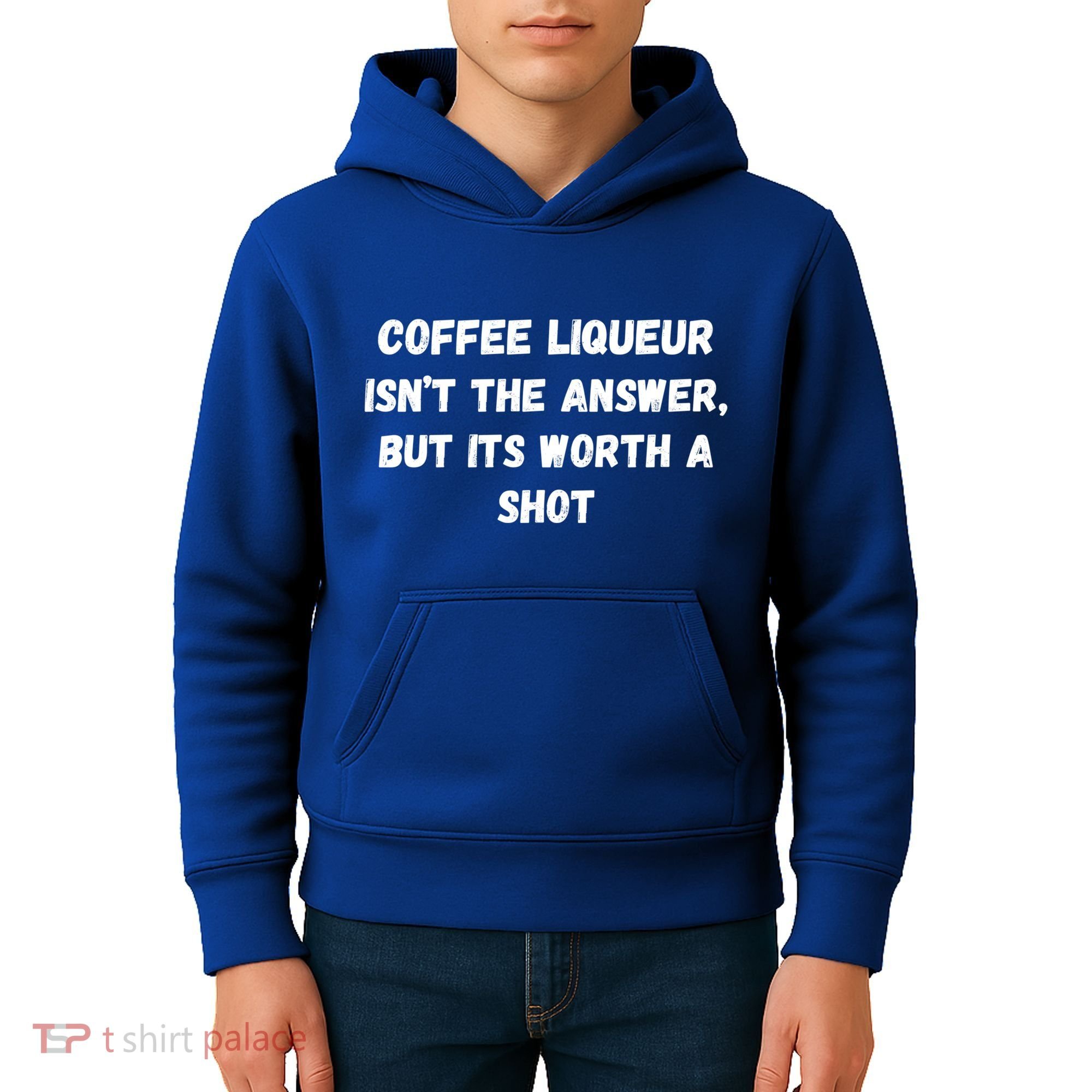 Coffee Liqueur IsnT The Answer But Its Worth A Shot Gift Kids Hoodie