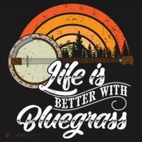 Cute Life Is Better With Bluegrass Funny Music Lover Gift Doggie Tank thumb 4