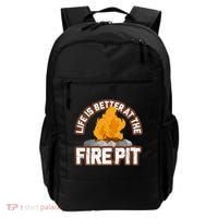 Campfire Life Is Better At The Firepit Camping Campsite Fire Backpack thumb 0
