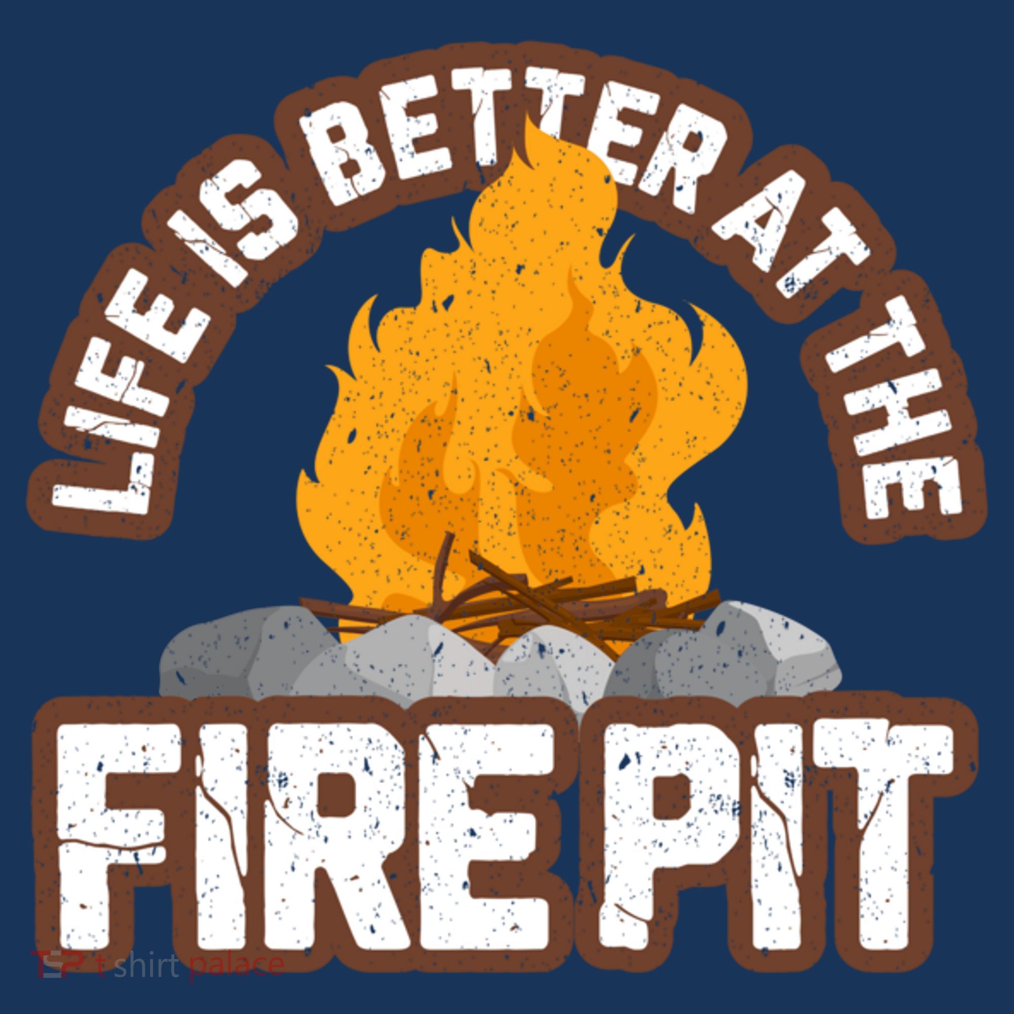 Campfire Life Is Better At The Firepit Camping Campsite Fire Women's Tank Top